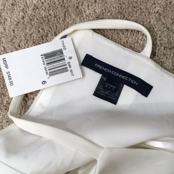 New. Whisper Light Sheath Minidress. Ivory size 6. - Picture 8 of 10